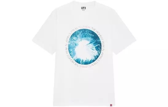 Футболка мужская белая Uniqlo, белый