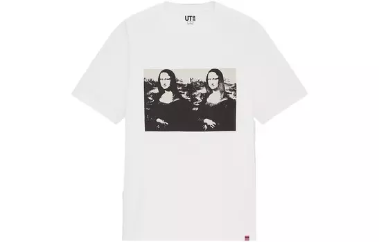 Футболка мужская белая Uniqlo, белый