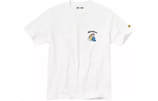 Футболка мужская белая Uniqlo, белый