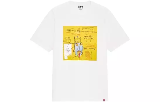 Футболка мужская белая Uniqlo, белый