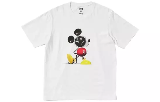 Футболка мужская белая Uniqlo, белый