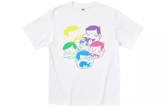 Футболка мужская белая Uniqlo, белый