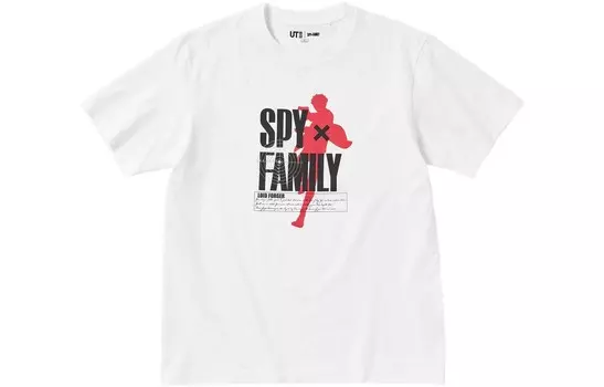 Футболка мужская белая Uniqlo, белый