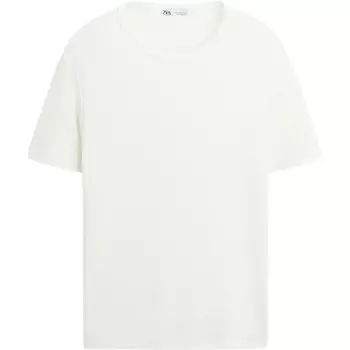 Футболка мужская белая Zara, белый