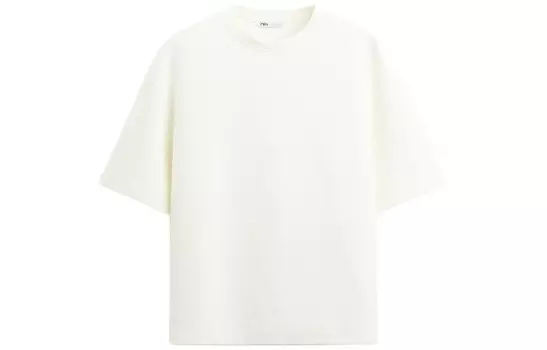 Футболка мужская белая Zara, белый