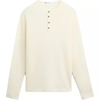 Футболка мужская белая Zara, белый
