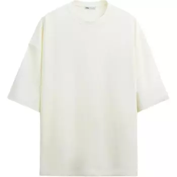 Футболка мужская белая Zara, белый