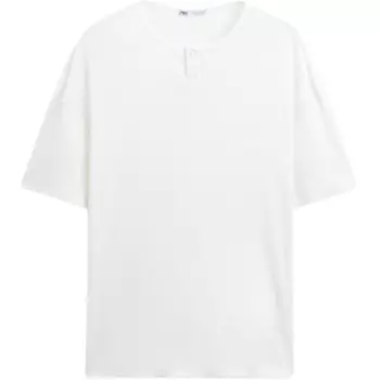 Футболка мужская белая Zara, белый