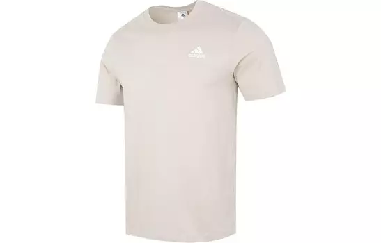 Футболка мужская бежевая Adidas, цвет Apricot