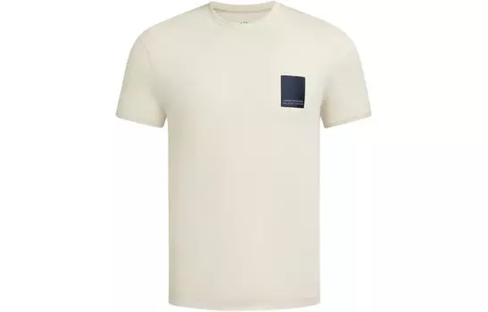 Футболка мужская бежевая Armani Exchange, цвет Apricot