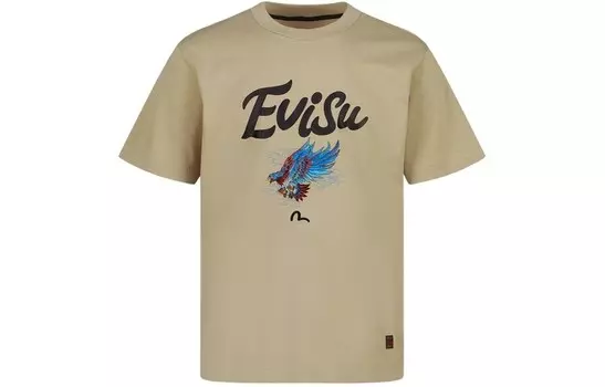 Футболка мужская бежевая Evisu, цвет Apricot