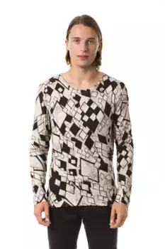 Футболка мужская бежевая из вискозы BLU BYBLOS, бежевый