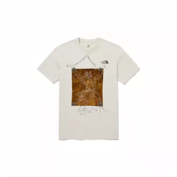Футболка мужская бежевая The North Face, цвет Apricot