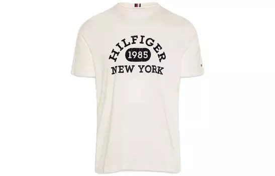 Футболка мужская бежевая Tommy Hilfiger, бежевый