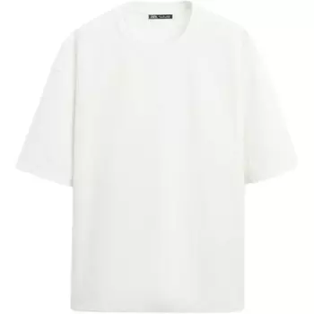 Футболка мужская бежевая Zara, бежевый