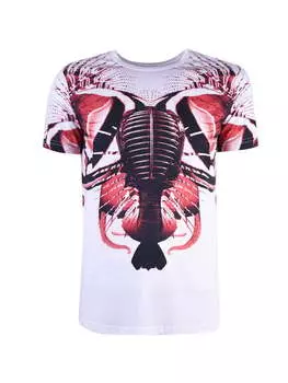 Футболка мужская Bikkembergs, белый