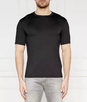 Футболка мужская Blauer однотонная, черный