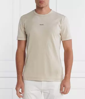 Футболка мужская Boss Orange хлопковая, бежевый
