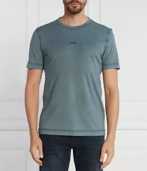 Футболка мужская Boss Orange хлопковая, серый