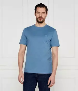 Футболка мужская Boss Orange свободного кроя, синий