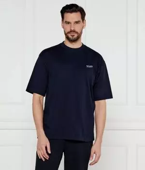 Футболка мужская Boss Orange свободного кроя, синий