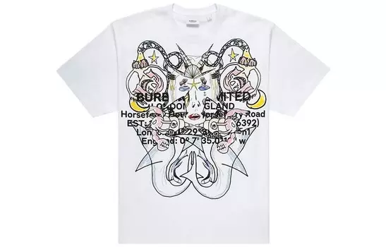 Футболка мужская Burberry, белый