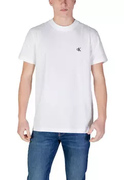 Футболка мужская Calvin Klein Jeans хлопковая, белый