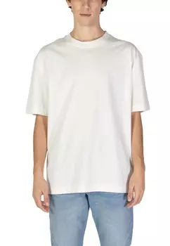 Футболка мужская Calvin Klein Jeans однотонная, белый
