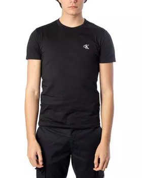 Футболка мужская Calvin Klein Jeans однотонная, черный