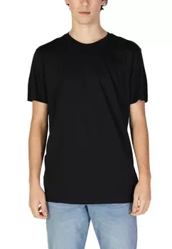 Футболка мужская Calvin Klein Jeans однотонная, черный