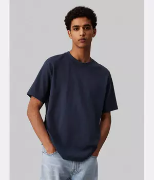 Футболка мужская Calvin Klein Jeans однотонная, синий