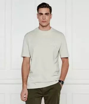 Футболка мужская Calvin Klein Jeans с монограммой, бежевый