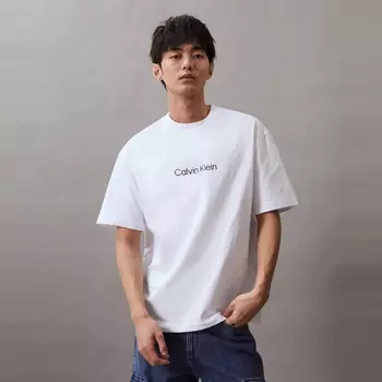Футболка мужская Calvin Klein Jeans с принтом, белый