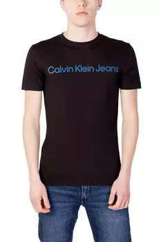 Футболка мужская Calvin Klein Jeans с принтом, черный