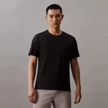 Футболка мужская Calvin Klein Sports с принтом, темно-кофейный