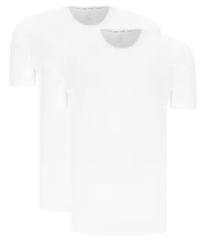 Футболка мужская Calvin Klein Underwear базовая 2 шт, белый
