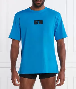 Футболка мужская Calvin Klein Underwear с монограммой, синий