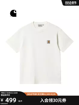 Футболка мужская Carhartt WIP с логотипом, коричневый