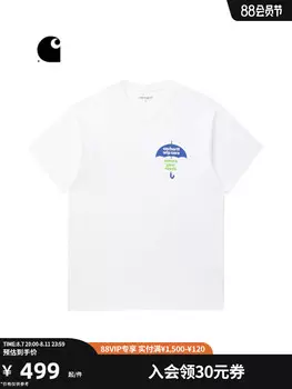 Футболка мужская Carhartt WIP с рисунком, синий