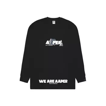 Футболка мужская черная Aape, черный