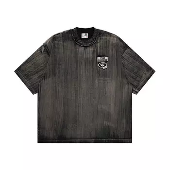 Футболка мужская черная Aape, черный