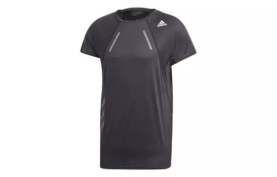 Футболка мужская черная Adidas, черный