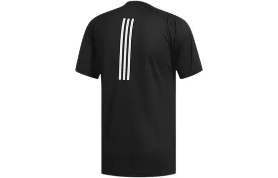 Футболка мужская черная Adidas, черный