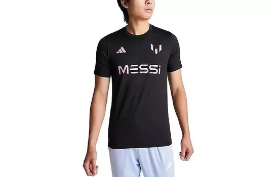 Футболка мужская черная Adidas, черный