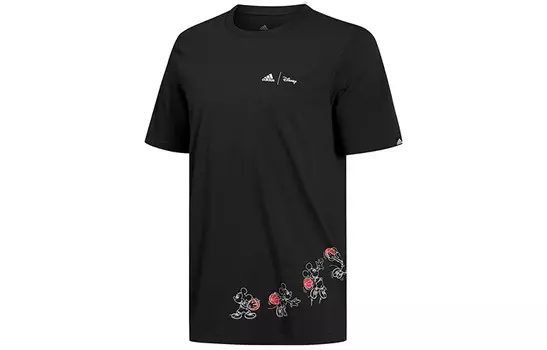 Футболка мужская черная Adidas, черный