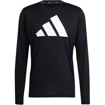 Футболка мужская черная Adidas, черный