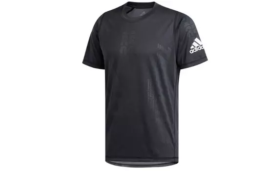 Футболка мужская черная Adidas, черный