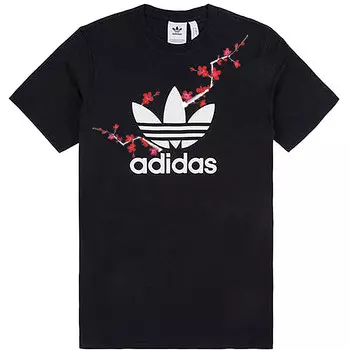 Футболка мужская черная Adidas Originals, черный