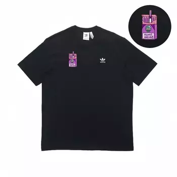 Футболка мужская черная Adidas Originals, черный
