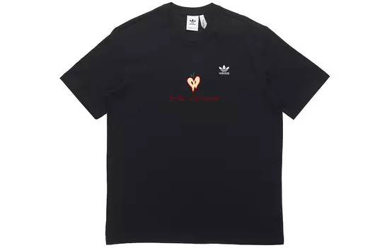 Футболка мужская черная Adidas Originals, черный